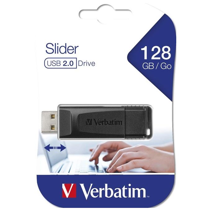 Verbatim 49328 Unita' Flash USB 128Gb 2.0 Nero