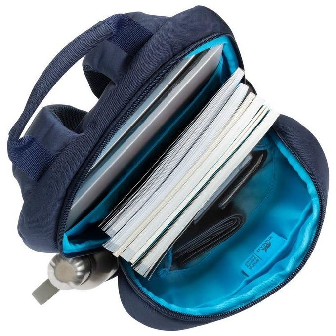 RivaCase 7561 Alpendorf Zaino per Notebook fino a 16'' Resistente all'acqua in RPET Poliestere Riciclato colore Blu Scuro