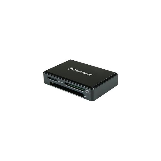 Transcend RDF8 Lettore di Schede Nero Micro-Usb