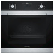 Siemens HB337A0S0 Serie IQ500 Forno da incasso elettrico 71 L Classe A Aria calda 3D Plus funzione pizza ecoClean Plus (59.5x59.4x54.8 cm) colore Nero acciaio inox