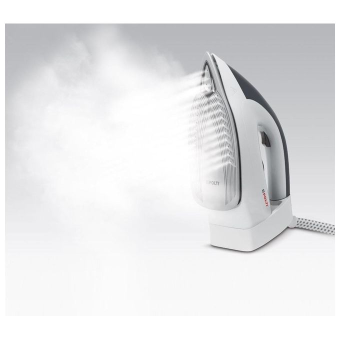 Polti PLEU0238 Vaporella Simply VS10.10 Ferro da Stiro a Caldaia Capacita' 1,5 Litri Potenza 2200 W Funzione ECO Nero-Bianco