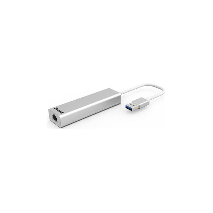 Hamlet XHUB330LAN Hub 3 x SuperSpeed Usb 3.0 + 1000Base-T Desktop