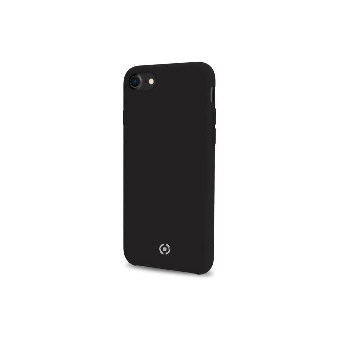 Celly Feeling Cover per iPhone SE 2nd Gen-8-7 Nero