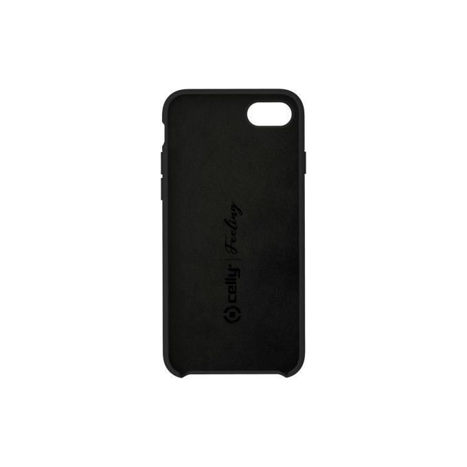 Celly Feeling Cover per iPhone SE 2nd Gen-8-7 Nero
