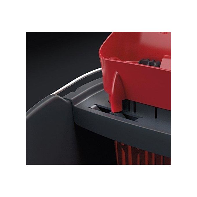Vileda Revolution Sistema Lavapavimenti con Secchio Strizzatore e Piastra con 2 Panni in Microfibra