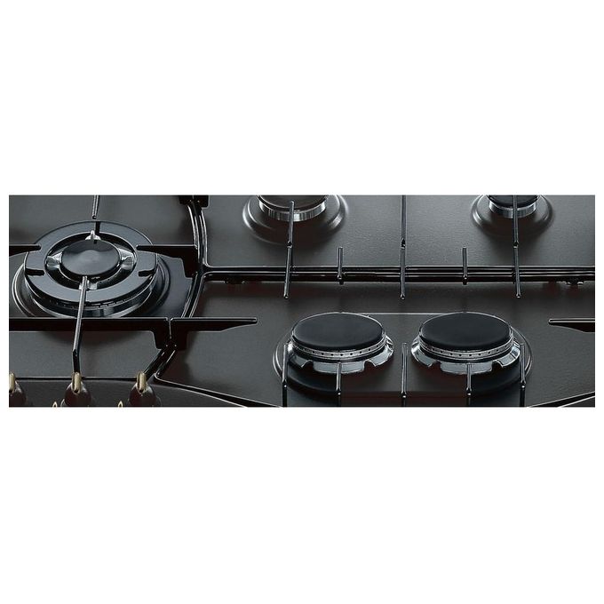 Hotpoint Ariston PHN 960MST (AN) R-HA Piano Cottura a Gas 6 Zone 90 cm Nero