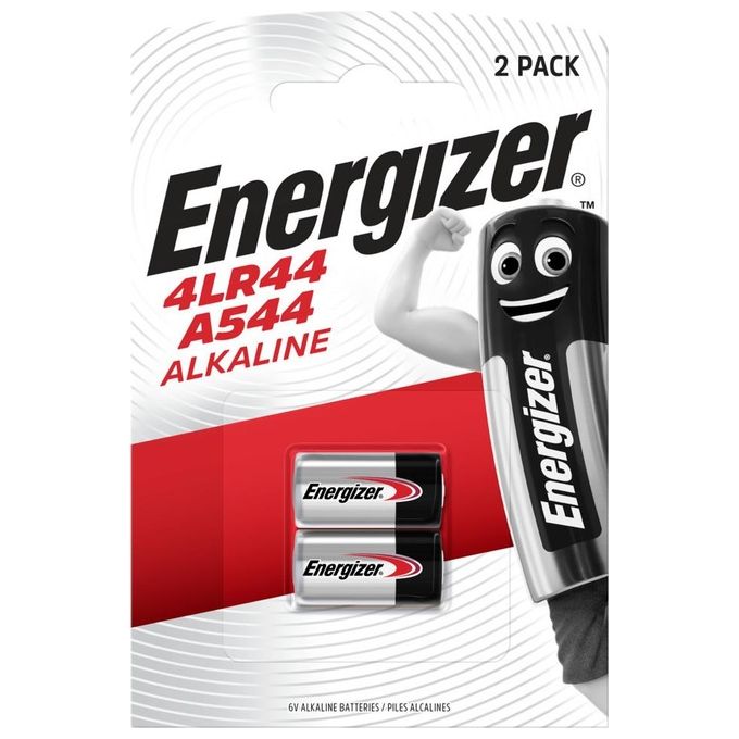 Energizer Alkaline Battery 4lr44-a544 6v 2-blister