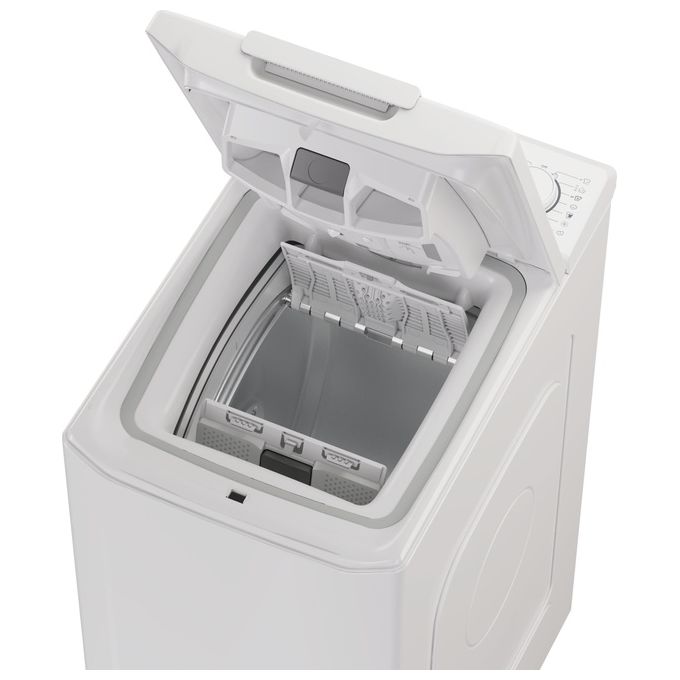 Candy TCA483D2-S Lavatrice Caricamento dall'alto 8 kg 1400 Giri-min Bianco