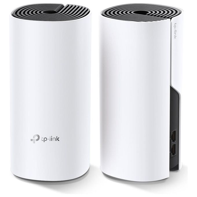 TP-Link DECO M4(2-PACK) Sistema Mesh Wi-Fi AC1200 Dual-band 2.4 GHz 5 GHz 2 Unita' Bianco colore Bianco