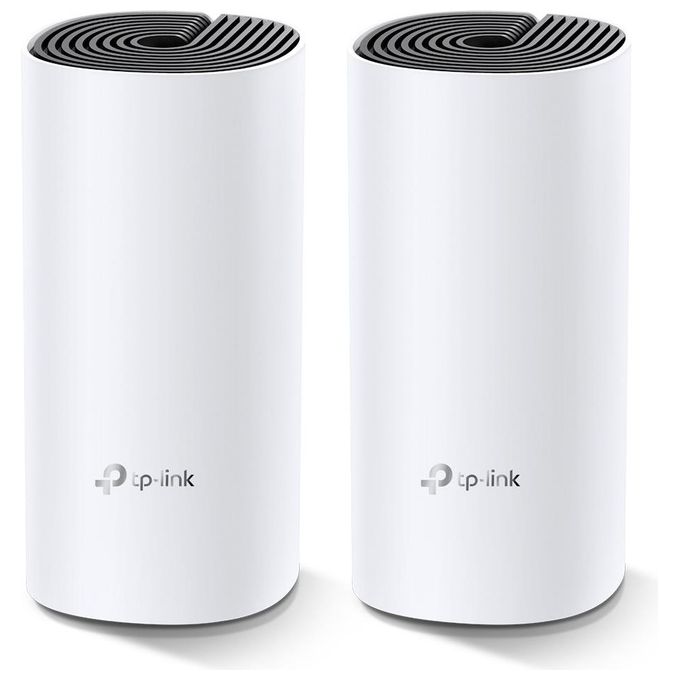 TP-Link DECO M4(2-PACK) Sistema Mesh Wi-Fi AC1200 Dual-band 2.4 GHz 5 GHz 2 Unita' Bianco colore Bianco