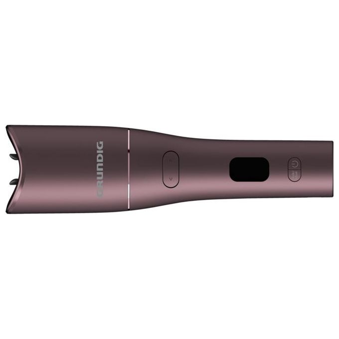 Grundig GMS3980 Easy Curl HS 6230 Ferro Arricciacapelli Automatico senza Fili con Rivestimento in Ceramica 3 Livelli di Temperatura Timer Regolabile e Display LCD colore Viola