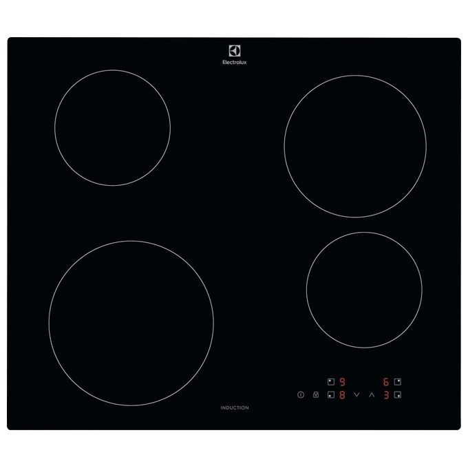 Electrolux KIB60424CK Serie 300 Piano cottura a induzione 60 cm 4 zone Touch PowerBoost colore Nero