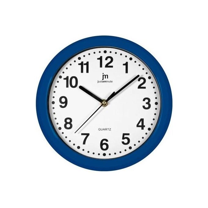Lowell Orologio Parete Abs 25cm Blu