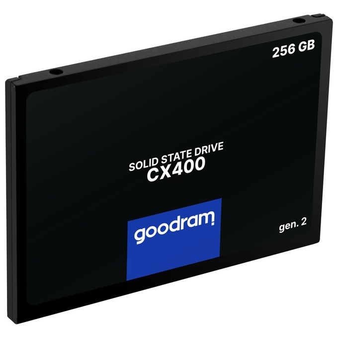 Goodram SSDPR-CX400-256-G2 CX400 SSD Interno 256 GB SATA III 2.5'' 3D TLC NAND colore Nero