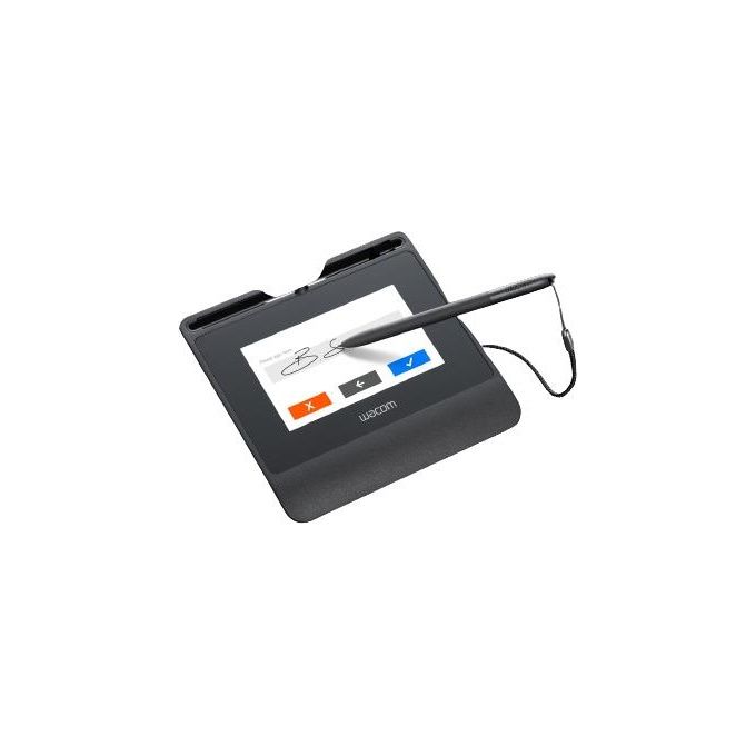Wacom STU540 Sign Pad LCD a Colori 5'' Tavoletta Firma Digitale USB Crittografia TLS RSA AES 256 1024 Livelli di Pressione colore Nero
