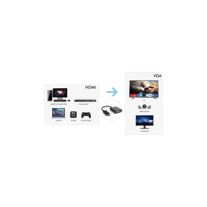 Hamlet Convertitore Video Hdmi Vga