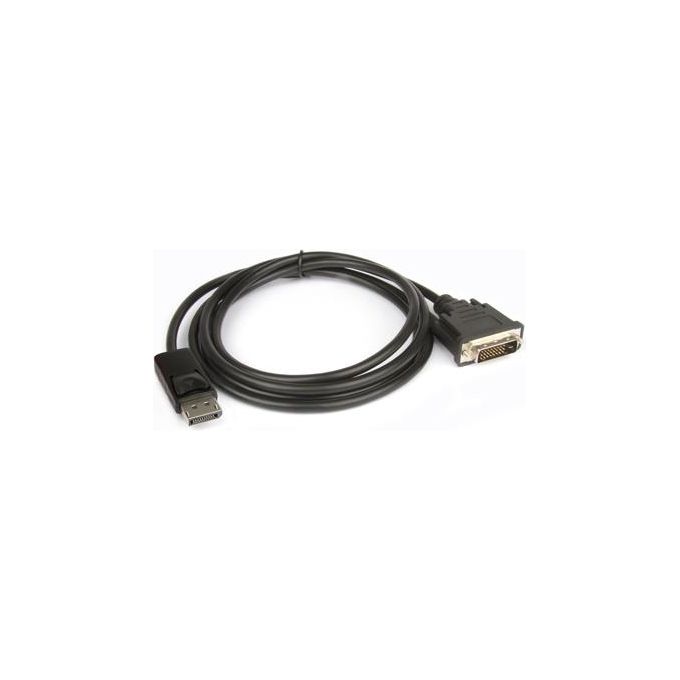 Hamlet Cavo dello Schermo DisplayPort M a DVI-D M 1,8mt Viti a Serraggio Manuale Supporto 1080p