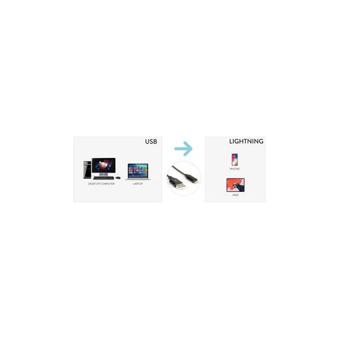 Hamlet Cavo Lightning Usb M a Lightning M 1,5mt