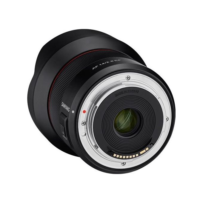 Samyang 8008 Obiettivo 14mm F2.8 AF Ultra Grandangolare per Canon EF con Autofocus e Costruzione in Metallo colore Nero