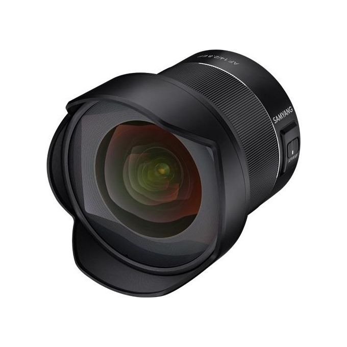 Samyang 8008 Obiettivo 14mm F2.8 AF Ultra Grandangolare per Canon EF con Autofocus e Costruzione in Metallo colore Nero