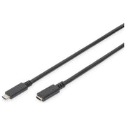 Digitus cavo prolunga usb 3.1 (gen 2) tipo c maschio-femmina mt 0,7