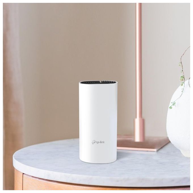 TP-Link Deco M4 2-Pack Sistema Wi-Fi Mesh AC1200 Dual Band 2 porte Gigabit Ethernet MU-MIMO Compatibile Alexa