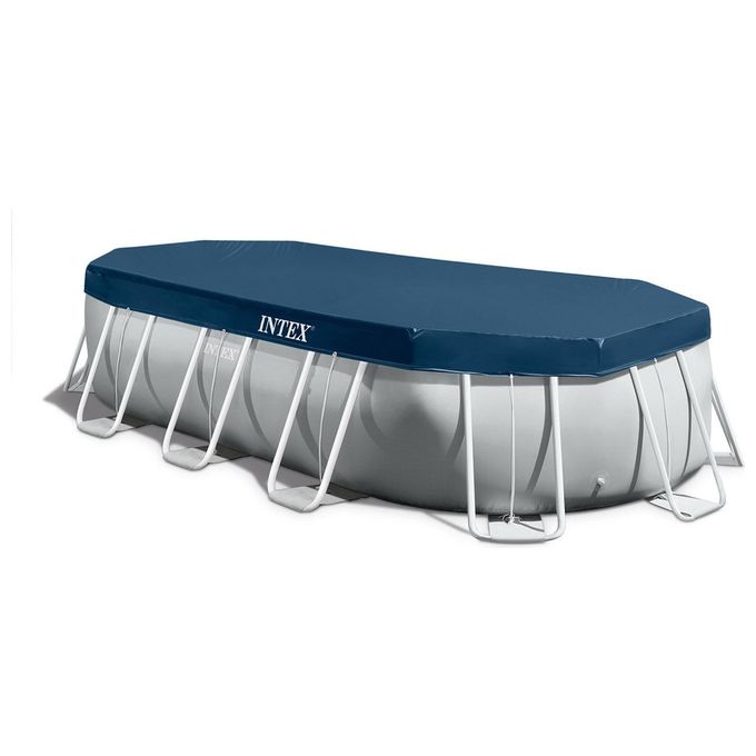 Intex 26796 Piscina Prisma Metal Frame Ovale Filtro A3 503X274X122