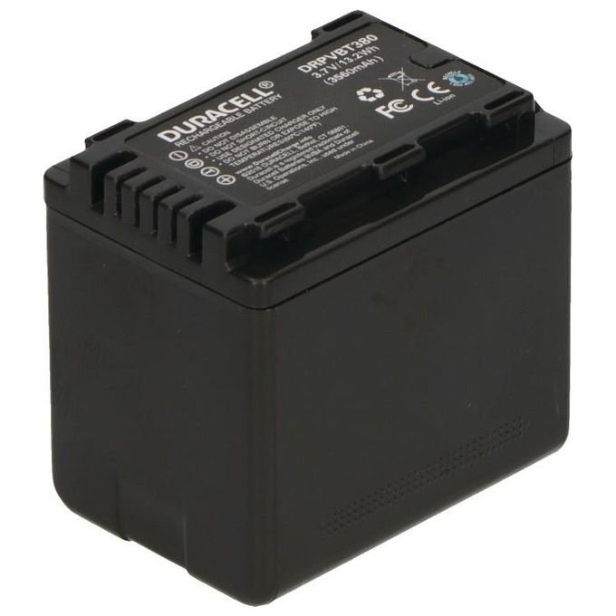 Duracell DRPVBT380 Batteria per Fotocamera-Videocamera 3560 mAh 3,7 V Tecnologia Li-Ion colore Nero