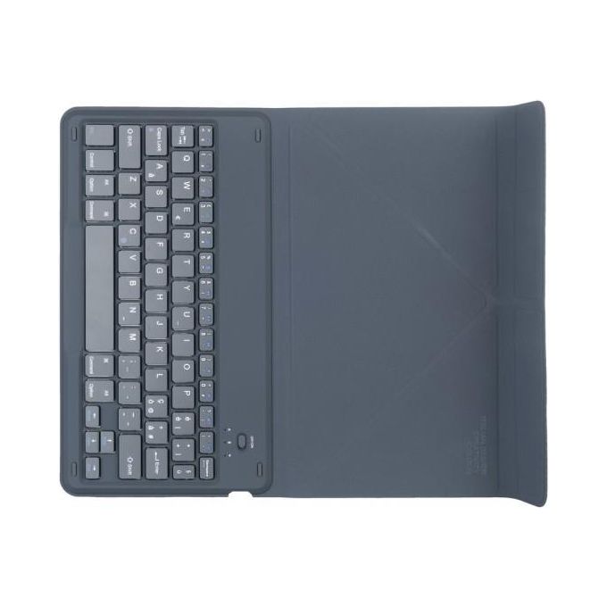 Tucano Custodia con Tastiera Bluetooth e Supporto Incorporato per Tablet Fino 10'' Blu