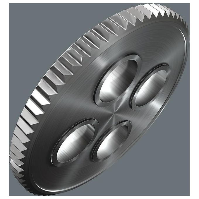 Wera 8100 SA 11 Set Cricchetto Zyklop Metal con Levetta per Invertire la Rotazione Attaco da 1-4'' in Pollici 28 Pezzi