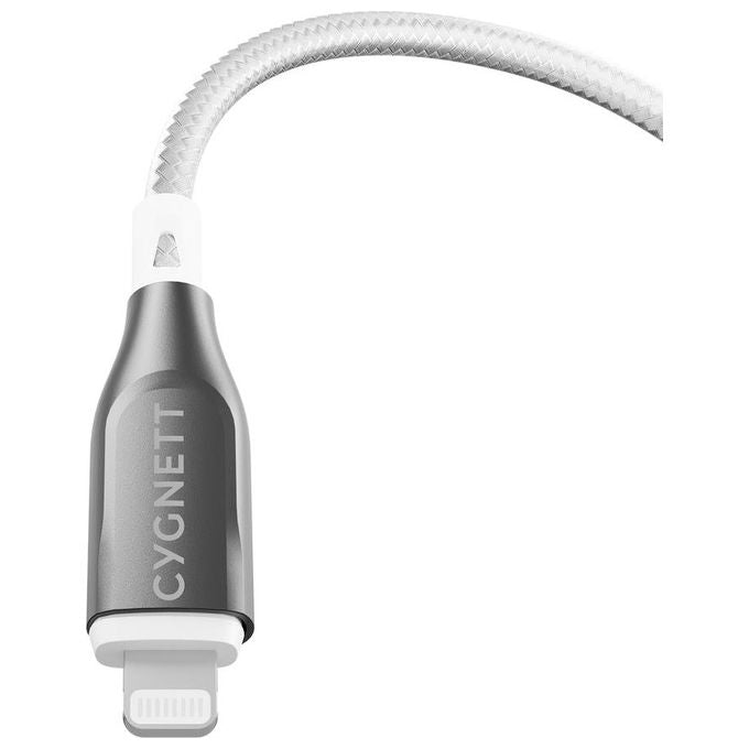 Cygnett CY4661PCCAL Kenable Cavo da Lightning a USB-A 2 m 60W 480 Mbps colore Bianco