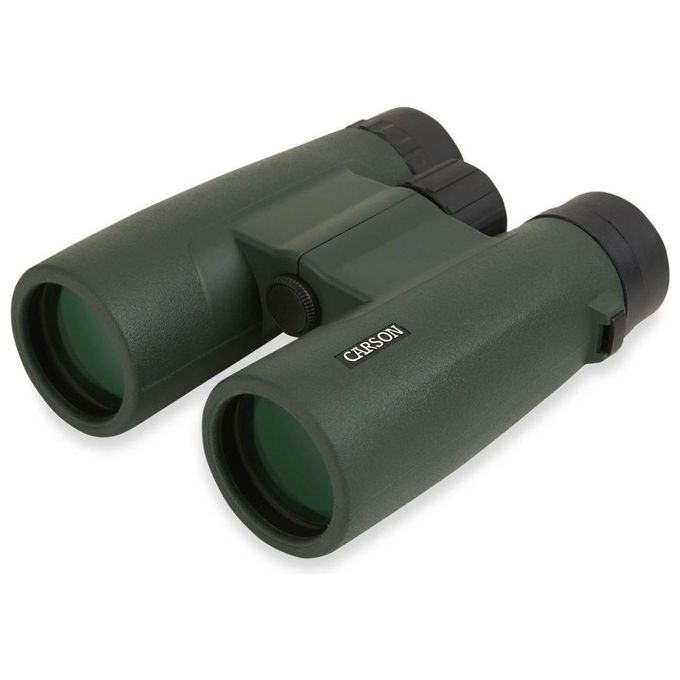 Carson JR-842 Jr Series Binocolo 8x42 mm con Prisma BAK-4 e Ottica Multi-Rivestita colore Verde oliva