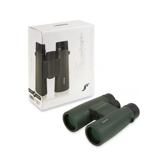 Carson JR-842 Jr Series Binocolo 8x42 mm con Prisma BAK-4 e Ottica Multi-Rivestita colore Verde oliva