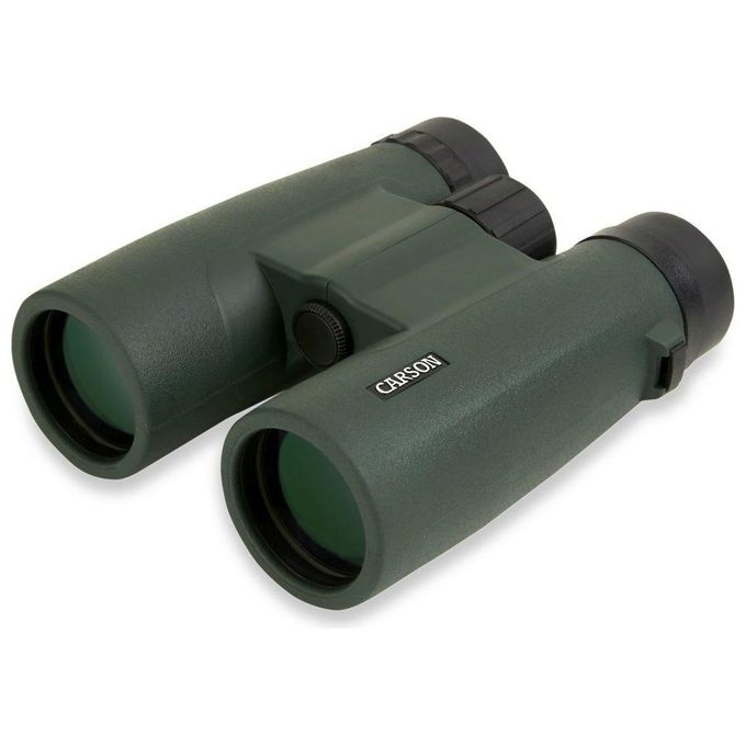 Carson JR-042 JR Series binocolo 10x42 mm BaK-4 con ottica FMC impermeabile e antiappannamento colore Nero Verde