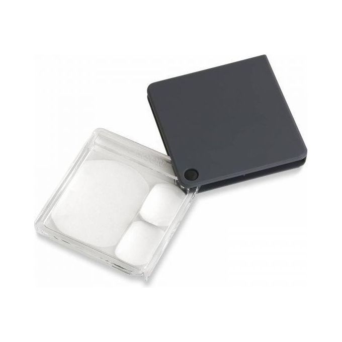 Carson MagniFlip Plus Lente d'Ingrandimento con Custodia Protettiva Nero