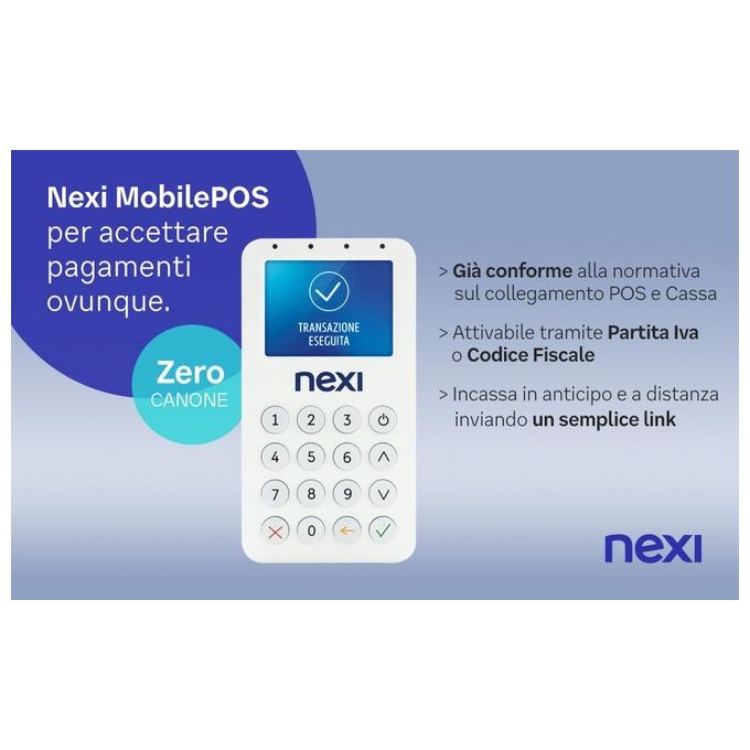 Nexi Mobile Pos Datecs Bluepad