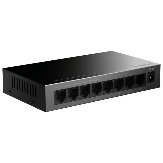 Strong SW 8000M Switch da Desktop Gigabit a 8 Porte