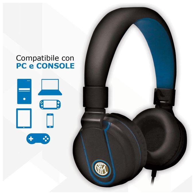 Techmade TM-IP952-INTER Cuffie Multimediali Ufficiali Inter