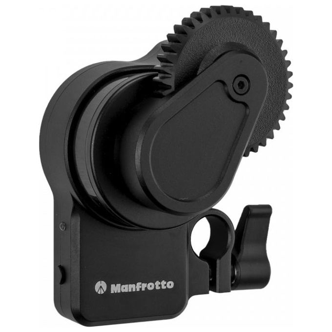 Manfrotto MVGFF Follow Focus per Gimbal Controllo Preciso Messa a Fuoco Motore Brushless Chip Alta Precisione Compatibile MVG220 MVG460 colore Nero