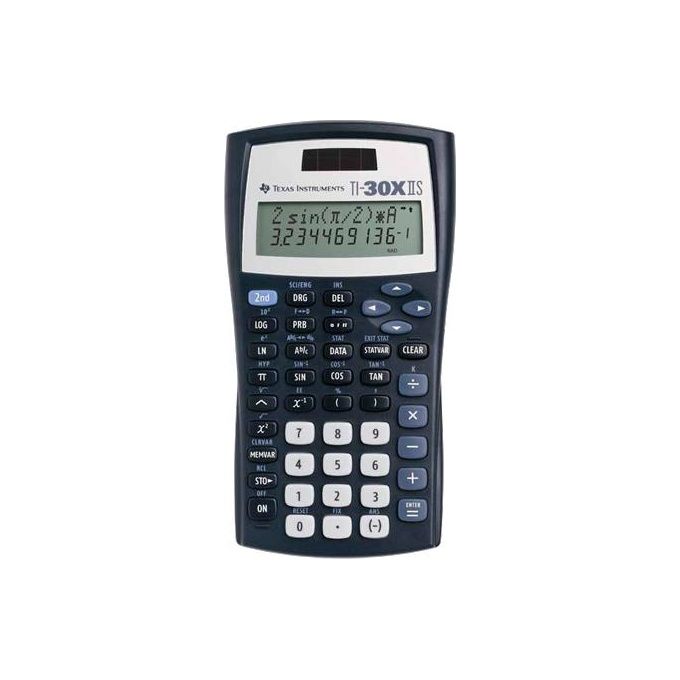 Texas Instruments ti 30x II Solar Calcolatrice Tascabile