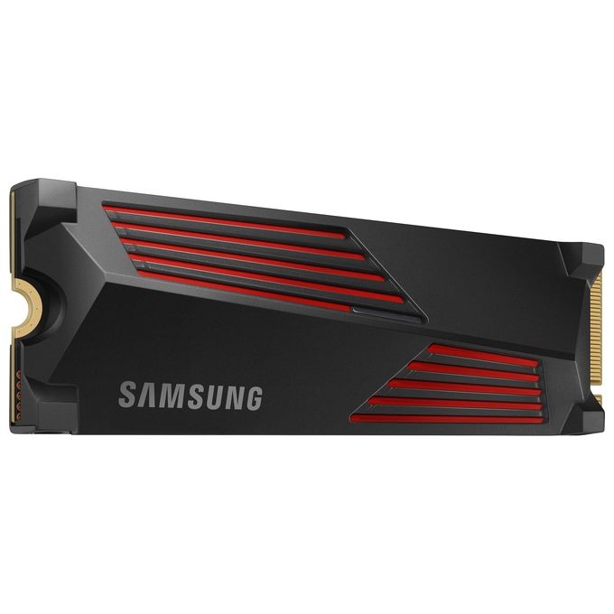 Samsung MZ-V9P4T0GW 990 PRO SSD Interno NVMe M.2 4TB PCIe 4.0 7450 MB-s con Dissipatore di Calore