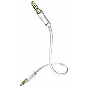 In-Akustik Star Cavo Audio 3mt 3,5mm Bianco