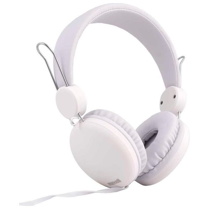Maxell Spectrum Cuffie con Microfono Inline Bianco