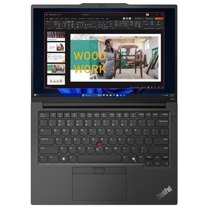 Lenovo 21M7002NIX ThinkPad E14 Gen 6 Notebook Intel Core Ultra 5 125U 16 GB DDR5 512 GB SSD 14'' WUXGA IPS Wi-Fi 6E Windows 11 Pro colore Nero