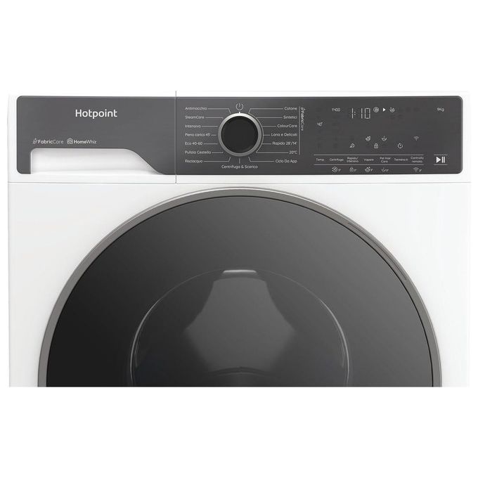 Hotpoint Delica HP 96 CARE IT Lavatrice a carica frontale 9kg 1400 giri Classe A Motore Inverter bianca