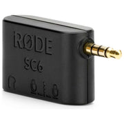 Rode SC6 Adattatore Attacco Dual TRRS su Uscita da 35 mm Nero