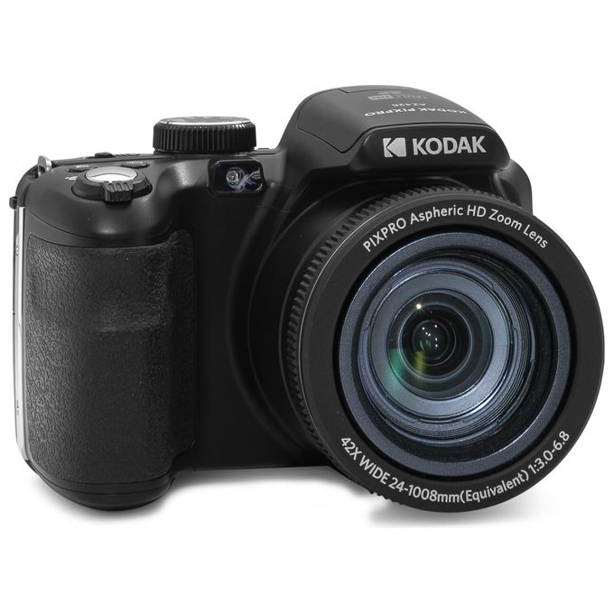 Kodak AZ425 Astro Zoom Fotocamera Bridge 20 MP Zoom Ottico 42x Grandangolare 24mm Full HD Stabilizzatore OIS colore Nero
