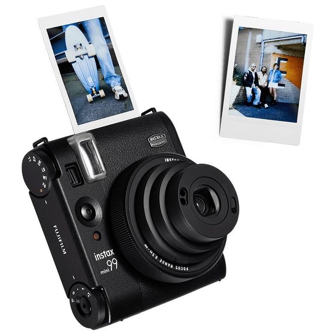 Fujifilm MINI 99 Fotocamera Istantanea 6 Effetti Colore Doppio Scatto Controllo Esposizione e Flash colore Nero
