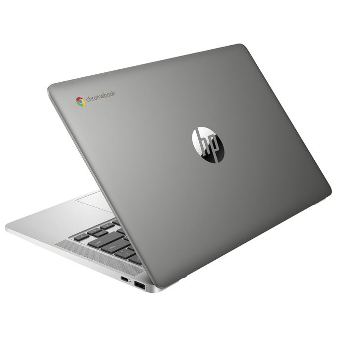 HP 14A-NA0078NL Chromebook 14'' Full HD Intel Celeron N4120 4 GB RAM 64 GB eMMC Wi-Fi 5 ChromeOS colore Argento
