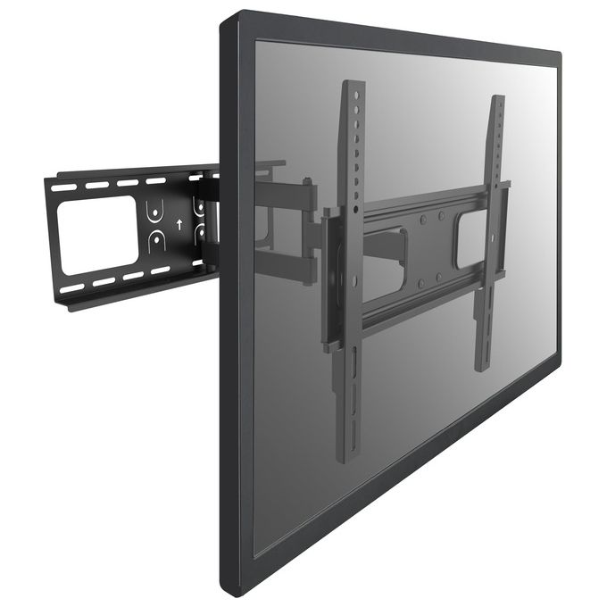 Equip 650315 Supporto per TV a Muro Articolato 32 55 Pollici Fino a 50 Kg VESA 400x400 Inclinazione e Rotazione Regolabile colore Nero